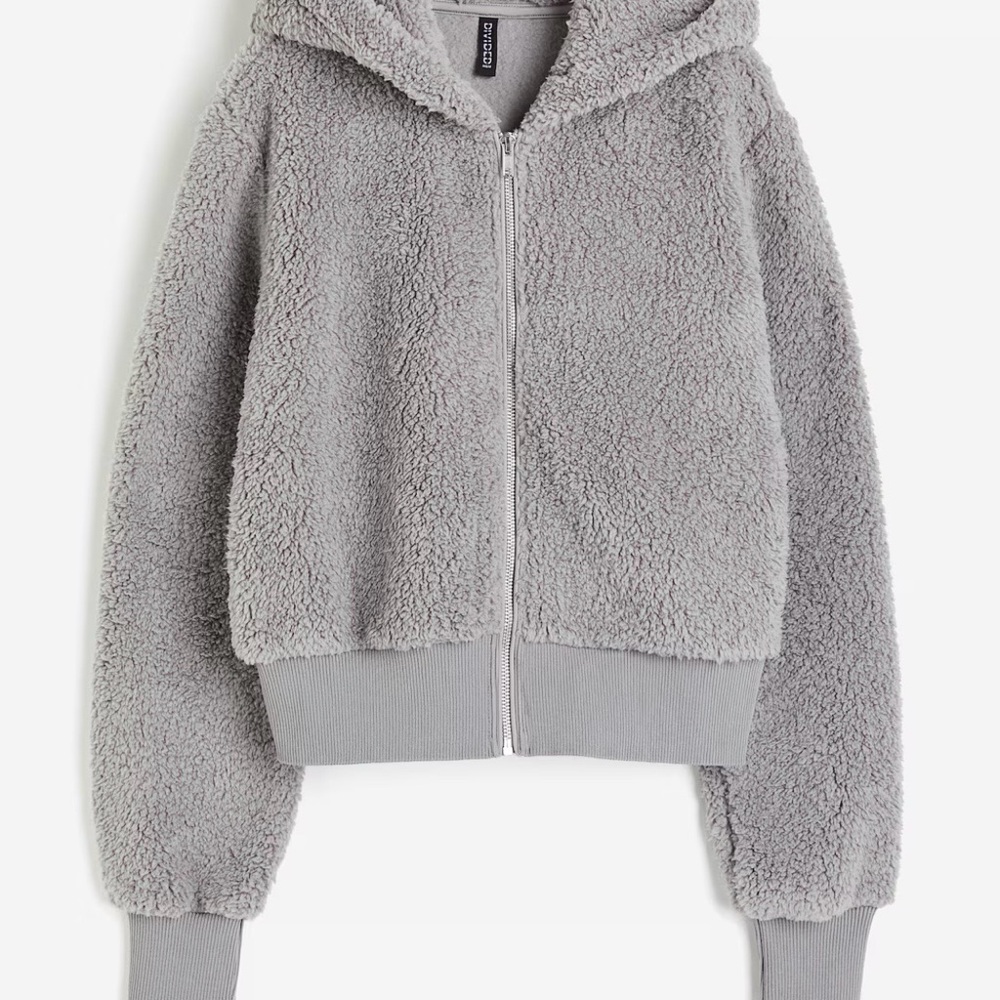 Hooded Teddy Fleece Jacket